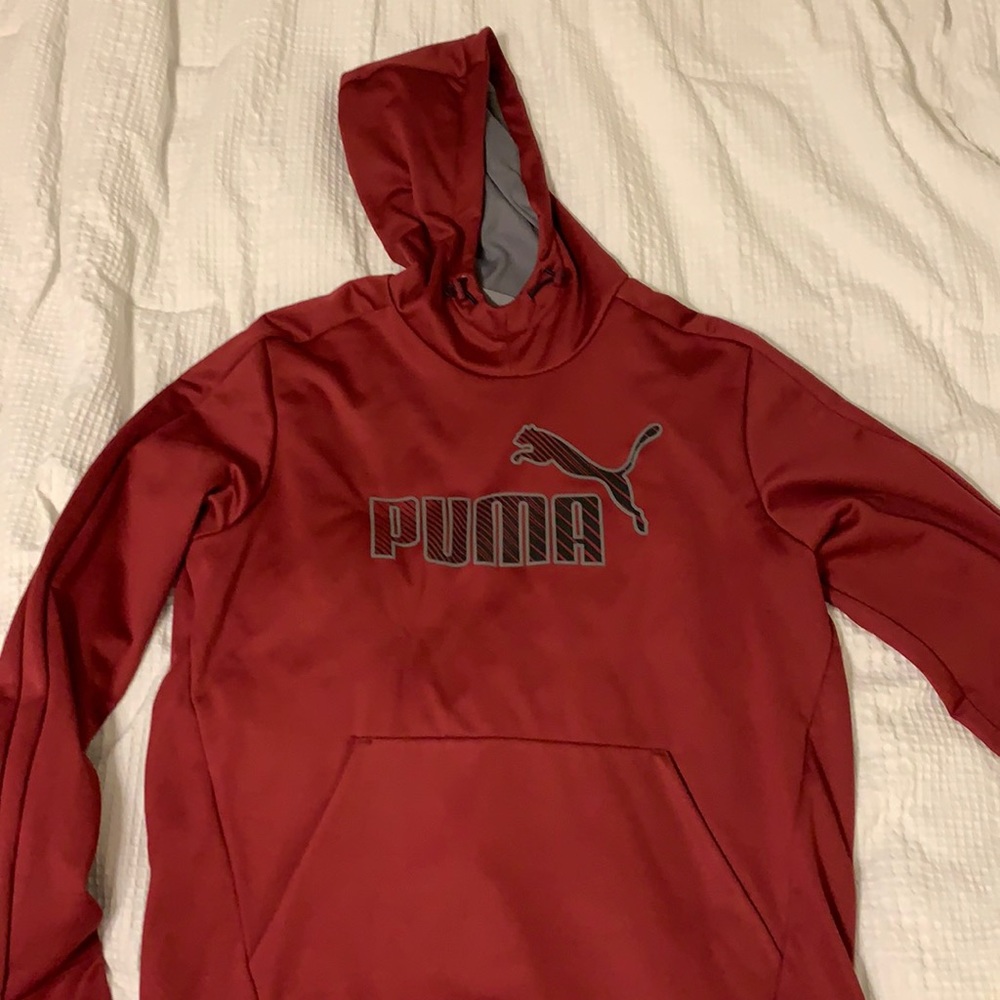 PUMA red hoodie